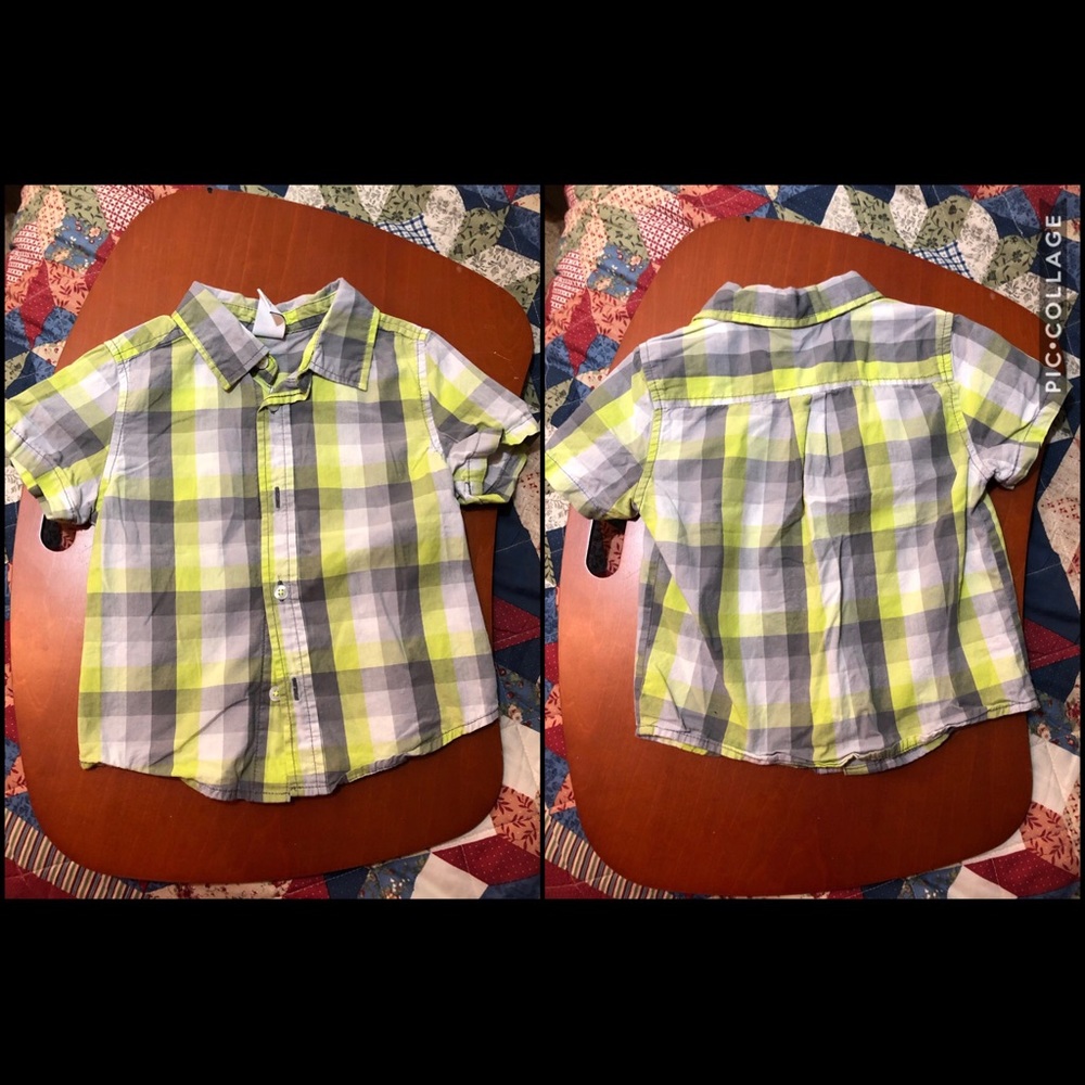 Toddler button down shirt